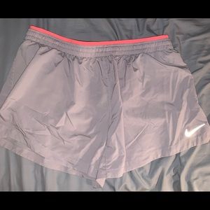 Gray Nike Shorts.
